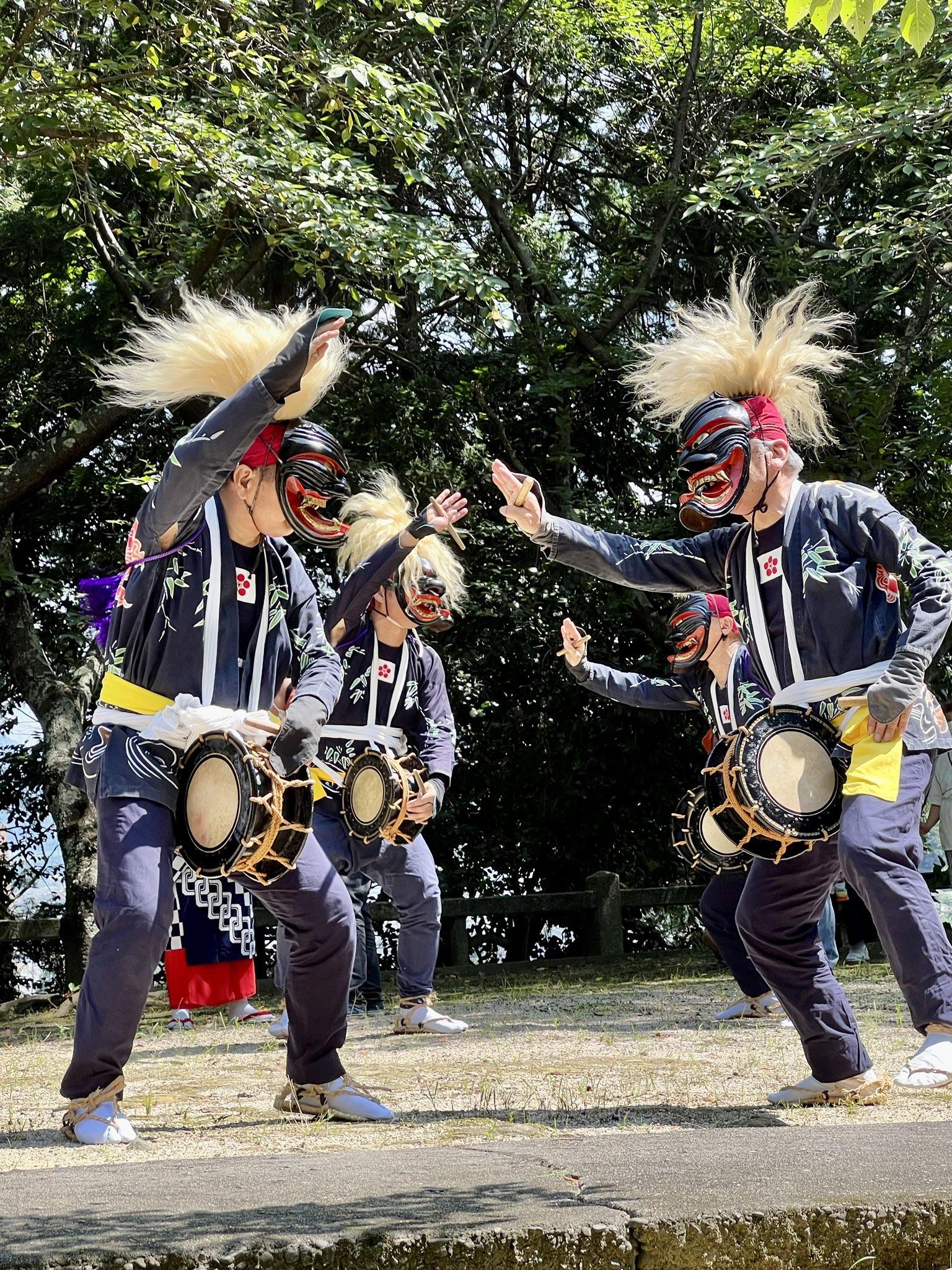 武雄町の伝統芸能（永松面浮立） | イベントカレンダー | 武雄市観光協会