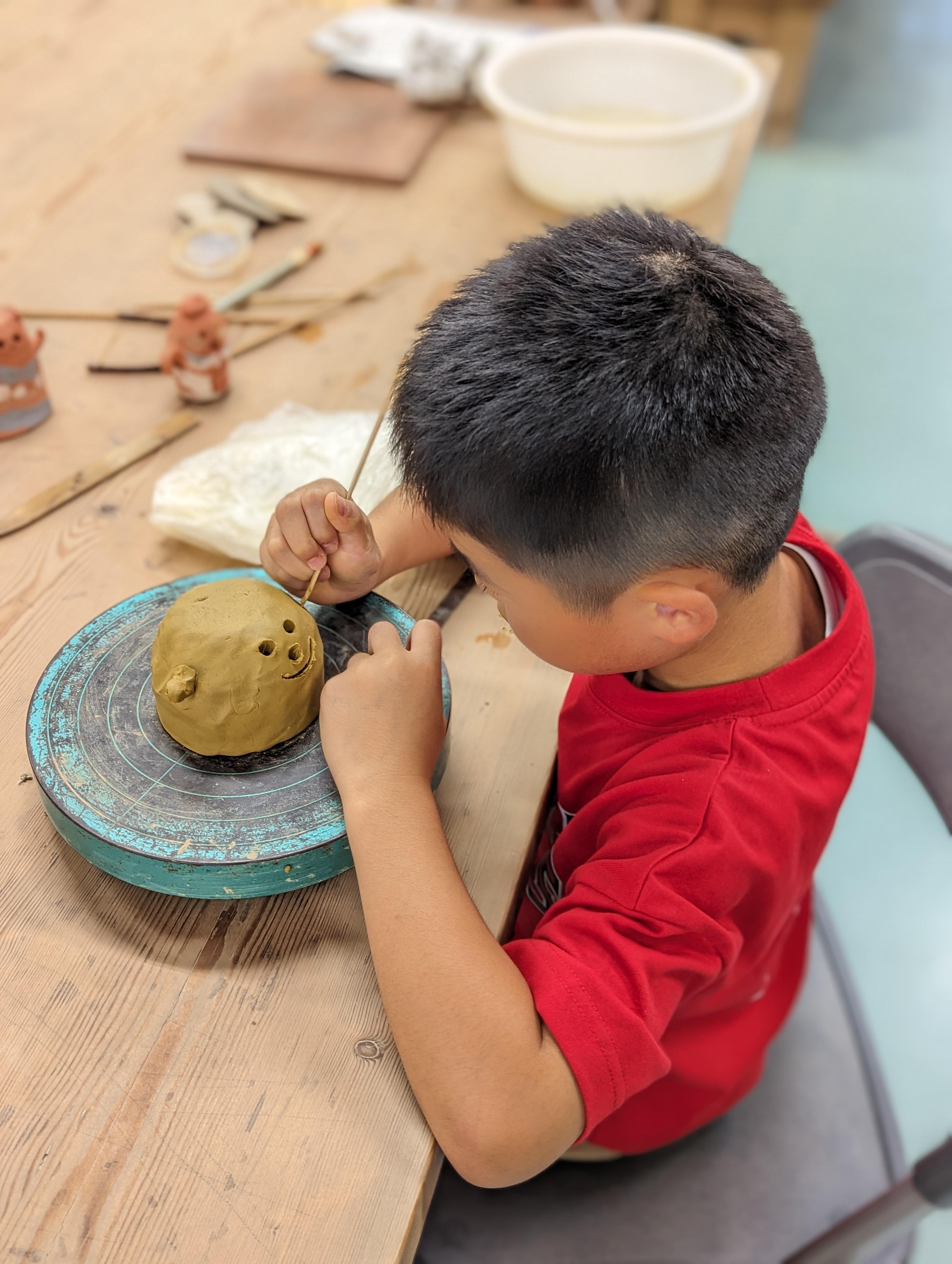 はにわ作り体験【飛龍窯】