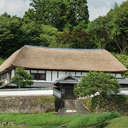 松尾静麿氏生家